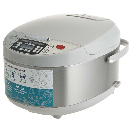 Мультиварка DELTA DL-6529 белая