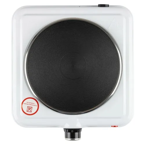 Настольная электроплита HOMESTAR HS-1108 белая (диск 1)