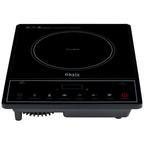 Настольная электроплита Oasis PI-KFNN (стеклокерамика 1)(*5)
