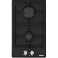 Стол газовый Hyundai HHG 3230 BK черный (домино)