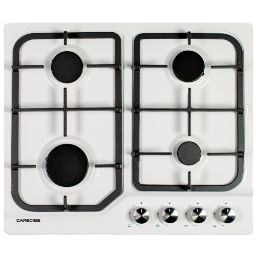 Стол газовый CARBONUS 4 PA 60 WH MSGQ