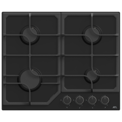 Стол газовый ATL 1 PA 60 BK MSGQ без WOK