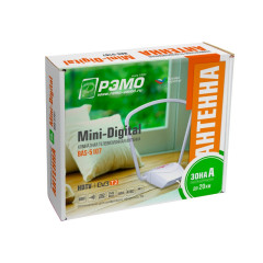 Антенна комнатная Рэмо BAS-5107-DX Mini-digital - активная