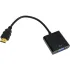 Кабель HDMI - VGA 0.2 м EXEGATE EX294717RUS 