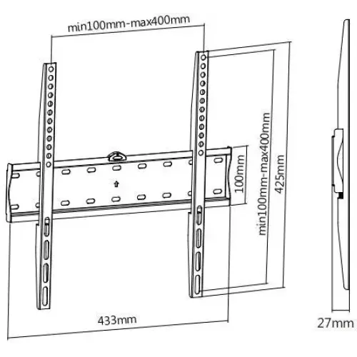 Подставка д/ТВ ULTRAMOUNTS UM813F для 32