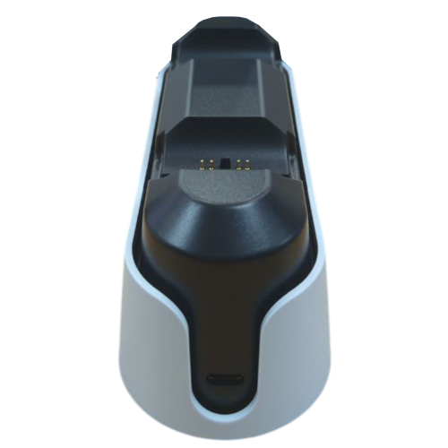 Зарядная док станция для геймпадов PS5 DOBE TP5-1501X DualSense, индикация, белый/черный