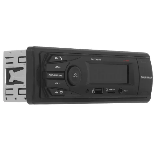 Автомагнитола-FLASH SOUNDMAX SM-CCR3169B(черный)
