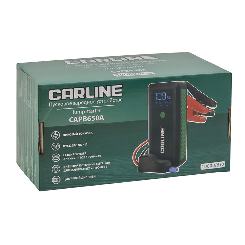 Устройство зарядно-пусковое CARLINE CAPB650A (14,8V/650А)