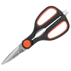Ножницы кухонные PERFECTO LINEA, Handy Plus, 21,5 см, черн./оранж. (21-411122)