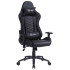 Кресло игровое Cactus CS-CHR-0099BLR черный/красный эко.кожа