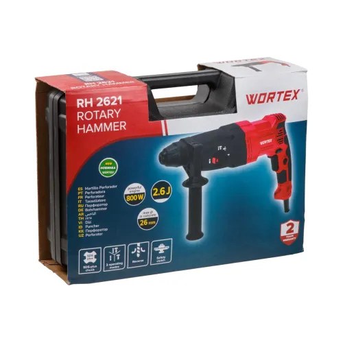 Перфоратор SDS+ WORTEX RH 2621