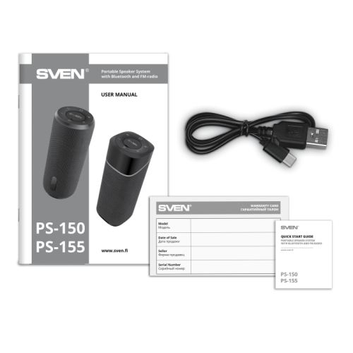 Акустика портативная SVEN PS-150