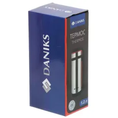 Термос DANIKS SL-120GH, универсал., нерж.,1,2 л. (480683)(*5)