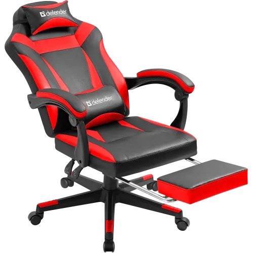 Кресло игровое Defender CRUISER черный/красный
