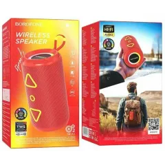 Акустика портативная BOROFONE BR37 Red