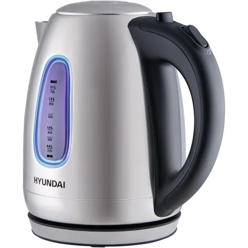 Чайник эл. HYUNDAI HYK-S2402 нерж./черный