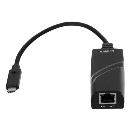 Сетевая карта Digma D-USBC-LAN1000 USB Type-C
