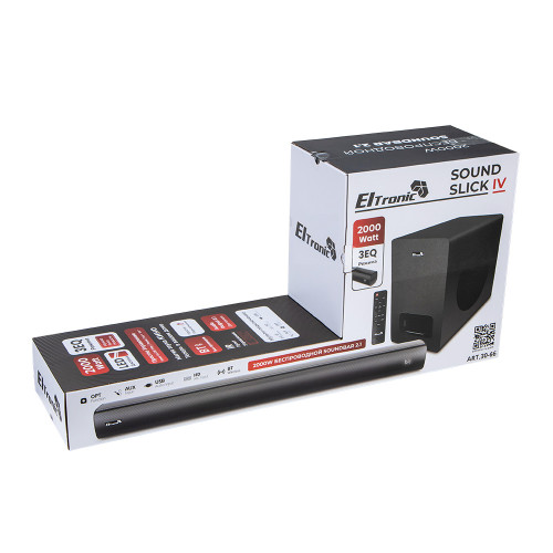 Саундбар ELTRONIC 30-66 SOUND SLICK 4  черный