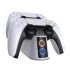 Зарядная док станция для геймпадов PS5 VOLFOX P5-102 DualSense, подсветка, белый
