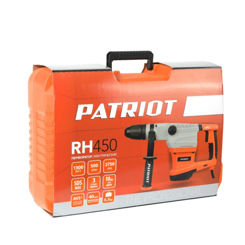 Перфоратор SDS-Max PATRIOT RH 450 