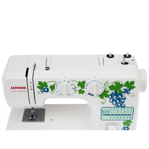 Швейная машина JANOME Grape 2016 белый/зеленый