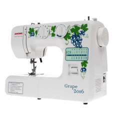 Швейная машина JANOME Grape 2016 белый/зеленый