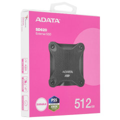 SSD USB 512Gb A-Data USB3.1 SD620  черный (sd620-512gcbk)