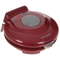 Вафельница WILLMARK WM-103R бордовая (трубочки)