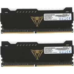 Память DDR4 32768Mb 3600MHz Patriot PVSR432G360C0K Viper Steel RGb RTL  PC4-24000 CL20 1.35В 2х16Gb
