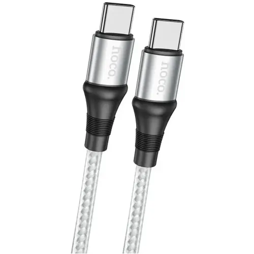Кабель USB 3.0 Type C - Type C 2 м Hoco X50 серый