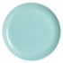 Тарелка стеклокерамика, Luminarc Pampille Turquoise, обеденная, круглая, бирюз.,25 см(Q4649)(413940)