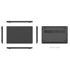 Ноутбук 15.6" HIPER N15RP (N15RP96AS) Ryzen 5 3500U/16Gb/SSD512Gb/Vega 8/IPS/AsLin (N15RP96AS)