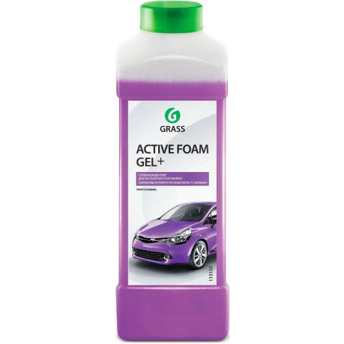 Автошампунь GRASS Active Foam Gel+ 1кг (1056960)