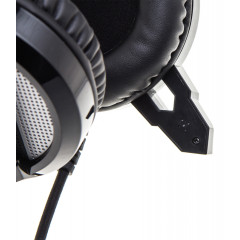 Гарнитура Oklick HS-L450G ARROW 2.2м серебристый