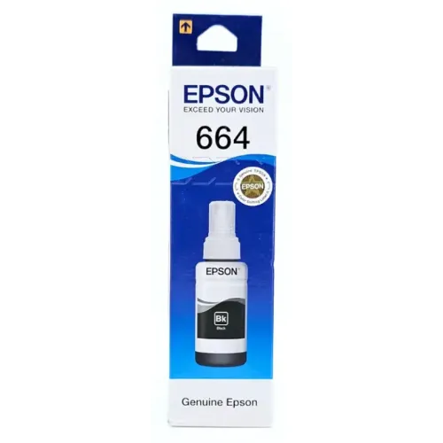 Чернила Epson 664 black (C13T66414A) оригинал 70 мл