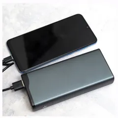 Повербанк 20000 мАч Olmio QL-20 серый