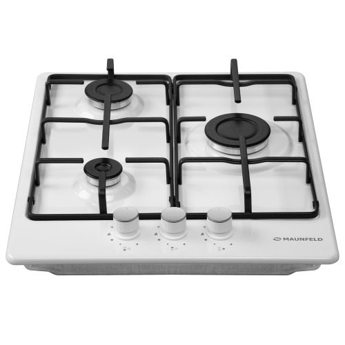 Стол газовый Maunfeld EGHE.43.3STS-EW белый