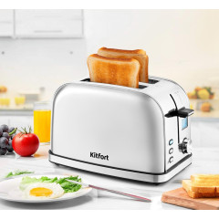 Тостер Kitfort КТ-2036-6 серебристый