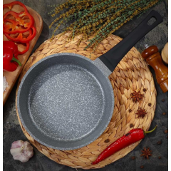 Сковорода ГУРМАН Estima серая ГМ2801 ЭЧИ индукция 28см (430988)