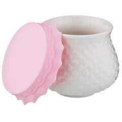 Банка д/меда Lefard, Диаманд, фарфор., 300 мл, с крышкой, 359-545 (324512)