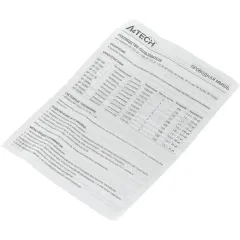 Мышь A4 OP-720 черный USB 