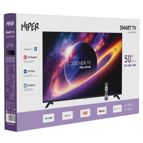 TV LCD 50" HIPER QLED QL50UD700AD Smart