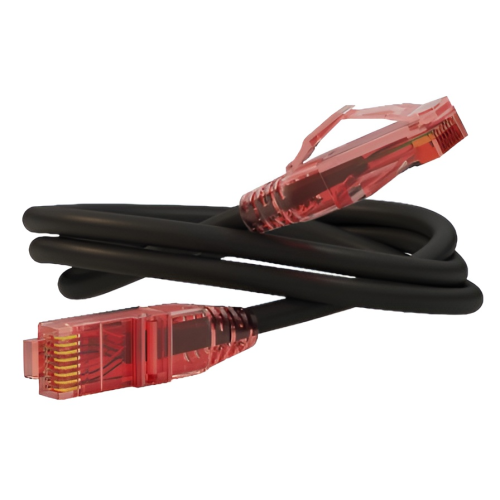 Кабель RJ-45 1.5 м Hyperline черный