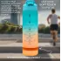 Бутылка для воды спортивная PH BOTTLE, оранжевый неон, 1000 мл.