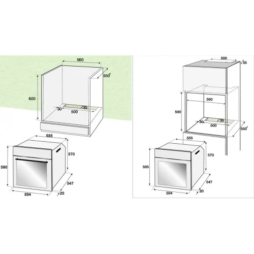 Духовка электрическая BEKO BIM 24301 BGCS