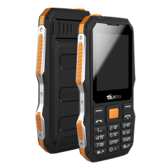 Сотовый телефон Olmio X04 черно-оранжевый (*9)