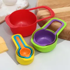 Ложка мерная Доляна «Креатив», набор 6 шт.(1007466)