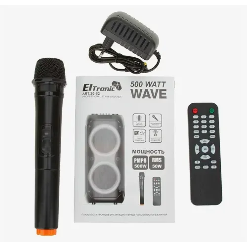 Акустика портативная ELTRONIC 20-52 WAVE 500 (*7)