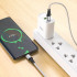 Кабель USB 3.0 Type C - Type C 2 м Hoco X50 серый