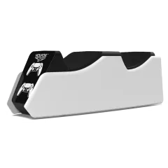 Зарядная док станция для геймпадов PS5 VOLFOX P5-100 DualSense, подсветка, белый/черный